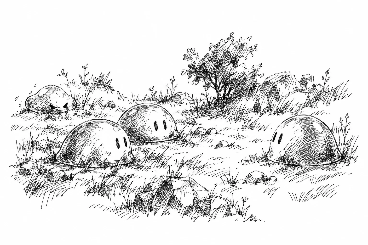 A small escort in combat with one member withdrawing